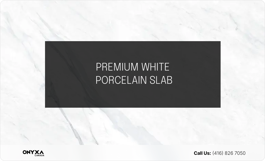 PREMIUM WHITE PORCELAIN SLAB