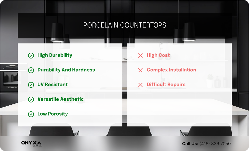 porcelain vs quartz countertops