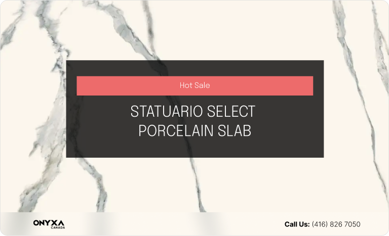 STATUARIO SELECT PORCELAIN SLAB 1