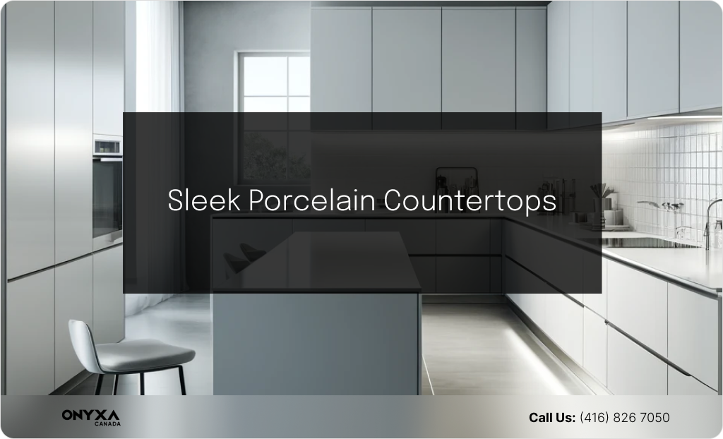 Sleek Porcelain Countertops