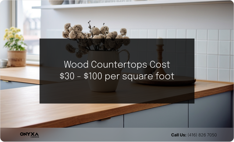 Wood Countertops Cost